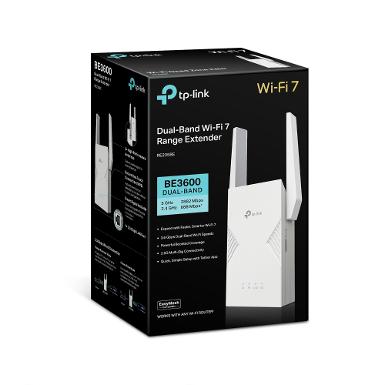 TP-LINK RE235BE BE3600 Dual-Band Wi-Fi 7 Range Extender